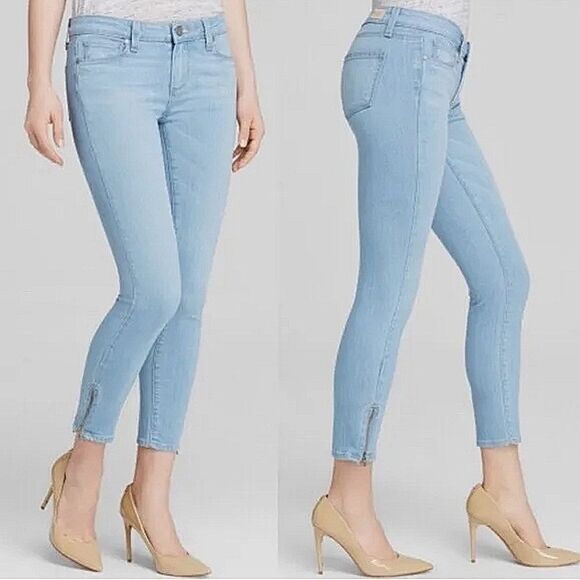 Paige verdugo crop zip jeans - Picture 1 of 15